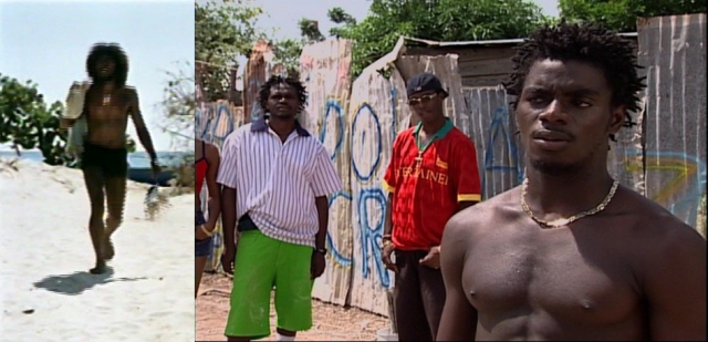 Figure 6. Countryman in the movie of the same title;, and some gangsters in Third World Cop.