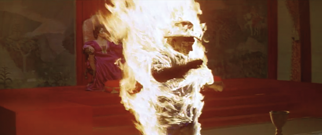 Figure 1. Westworld: the burning android.